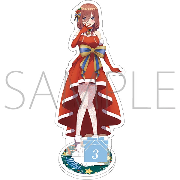 五等分の花嫁 アパレルコラボ 中野三玖アクリルスタンド-