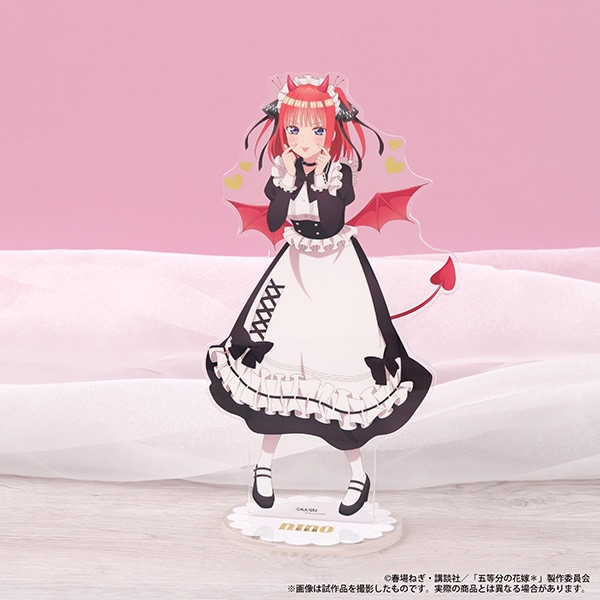 五等分の花嫁　中野ニ乃　アクリルスタンド　バラ売り 五等分の花嫁＊ ビッグアクリルスタンド／中野二乃【受注生産