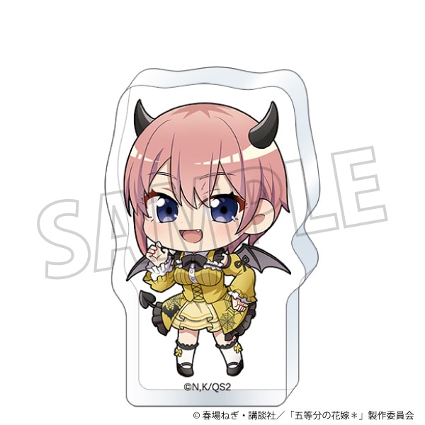 五等分の花嫁＊　ころっとアクリルフィギュア／（ミニキャラ）中野一花