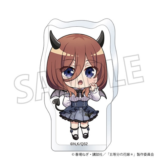 五等分の花嫁＊　ころっとアクリルフィギュア／（ミニキャラ）中野三玖