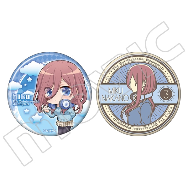 五等分の花嫁 ×RED° TOKYO TOWER 缶バッジ 三玖 26点激安売店