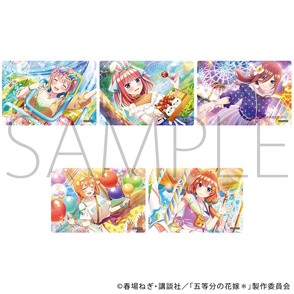 五等分の花嫁＊　アクリルシートコレクション（テーマパーク）