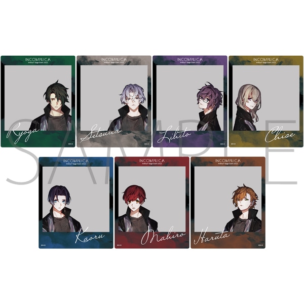 華Doll* -INCOMPLICA- Anthos* Stage Event 2022 期間限定事後再販 クリアカードセット(7枚入り)