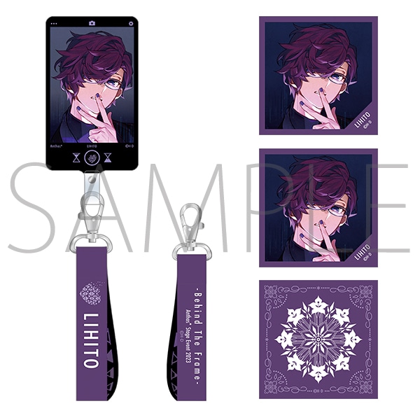 華Doll* -Behind The Frame- Anthos* Stage Event 2023 事前通販 フォンタブ&スマホステッカー3枚入りセット 灯堂理人【受注生産商品】