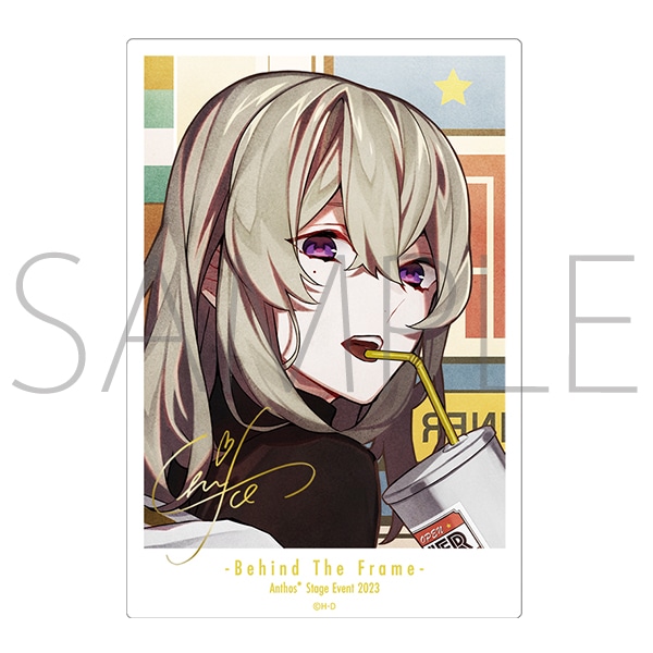 華Doll* -Behind The Frame- Anthos* Stage Event 2023 同時通販 サイン入りアクリルプレート チセ