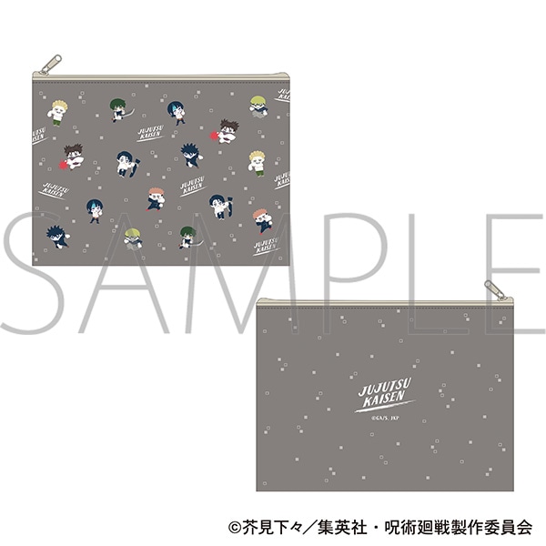 呪術廻戦　第3期　フラットポーチ／ゆるパレット