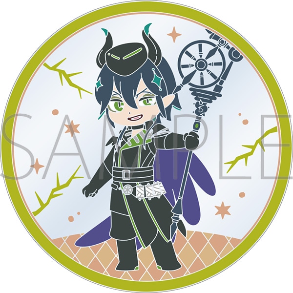 ディズニー ツイステッドワンダーランド ザ アニメーション クリアラバーコースター/マレウス・ドラコニア