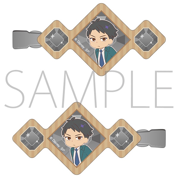 ディズニー ツイステッドワンダーランド ザ アニメーション アクリルヘアクリップ/円満雄剣