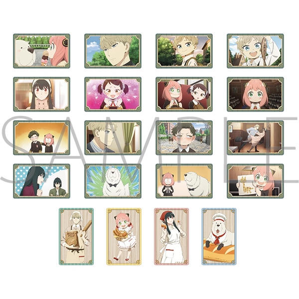 TVアニメ「SPY×FAMILY」 トレーディングクリアカード/全20種