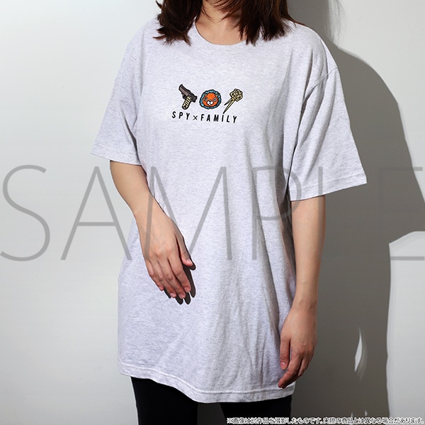 WIT×CLW アニメSPY×FAMILY SHOP　Tシャツ　モチーフ　OATMEAL