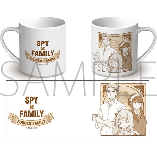 Tvアニメ Spy Family マグカップ 描き下ろし 朝 キャラグッズ ムービック