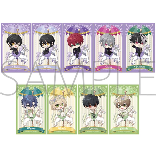 魔法使いの約束 トレーディングクリアカード/メリーゴーランドver.B