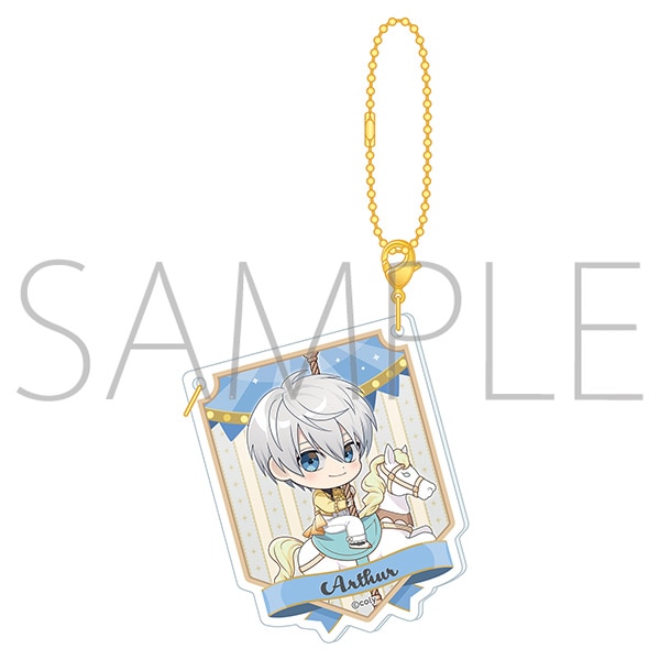 魔法使いの約束 ガーランド風キーホルダー/アーサー メリーゴーランドver.