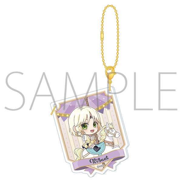 魔法使いの約束 ガーランド風キーホルダー/リケ メリーゴーランドver.