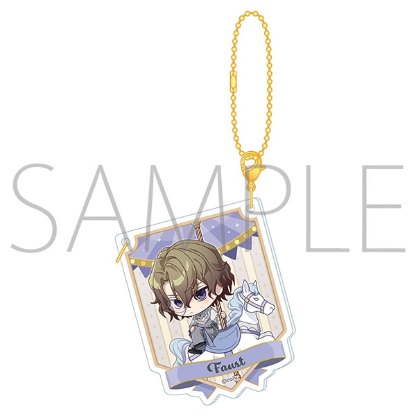 魔法使いの約束 ガーランド風キーホルダー/ファウスト メリーゴーランドver.