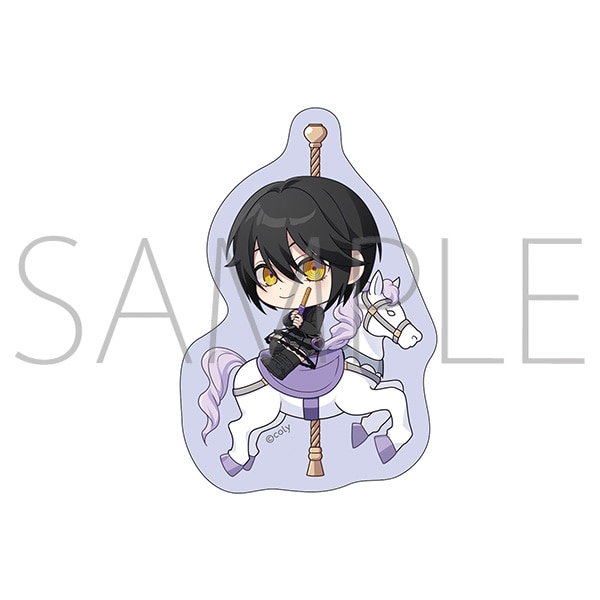 魔法使いの約束 ダイカットステッカー/ホワイト メリーゴーランドver.