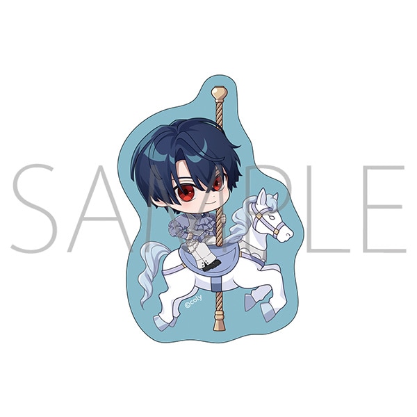 魔法使いの約束 ダイカットステッカー/シノ メリーゴーランドver.