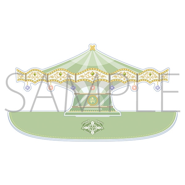 魔法使いの約束 遊園地アクリルジオラマ/メリーゴーランドver. 南の国