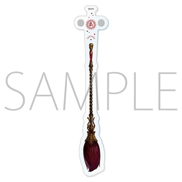 魔法使いの約束 箒風缶バッジ用スティック/オズ メリーゴーランドver.