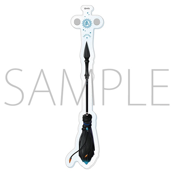 魔法使いの約束 箒風缶バッジ用スティック/シノ メリーゴーランドver.