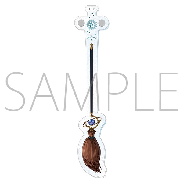 魔法使いの約束 箒風缶バッジ用スティック/フィガロ メリーゴーランドver.