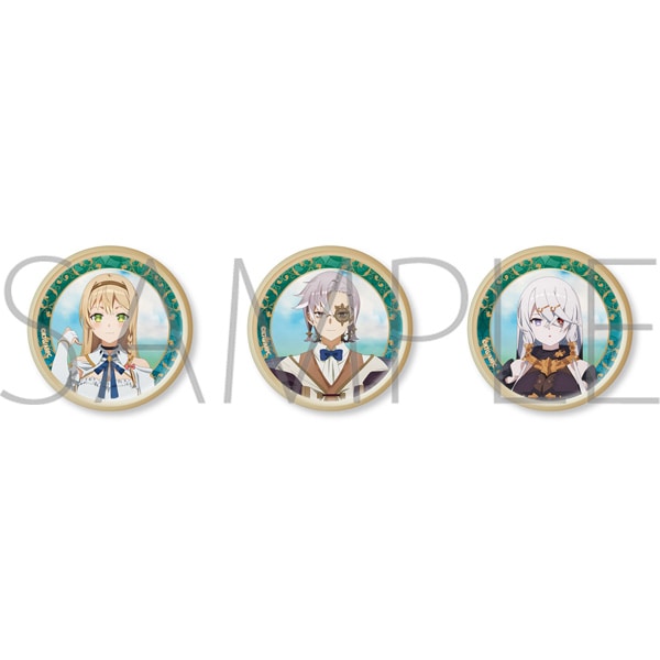 ライザのアトリエ 缶バッジセット クラウディア＆アンペル＆リラ 