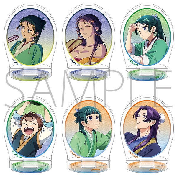 薬屋のひとりごと　ちゅあスタ　ミニチュアアクリルスタンドコレクション／ホタルブクロ、夏野菜、柿