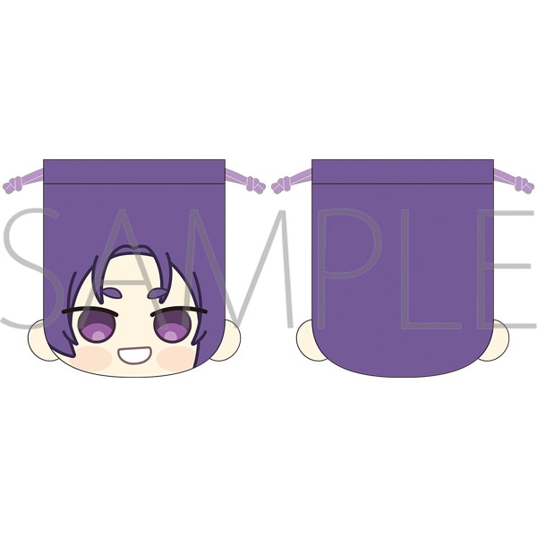 ブルーロック2期 お顔巾着/御影 玲王 まるほぺフレンズ