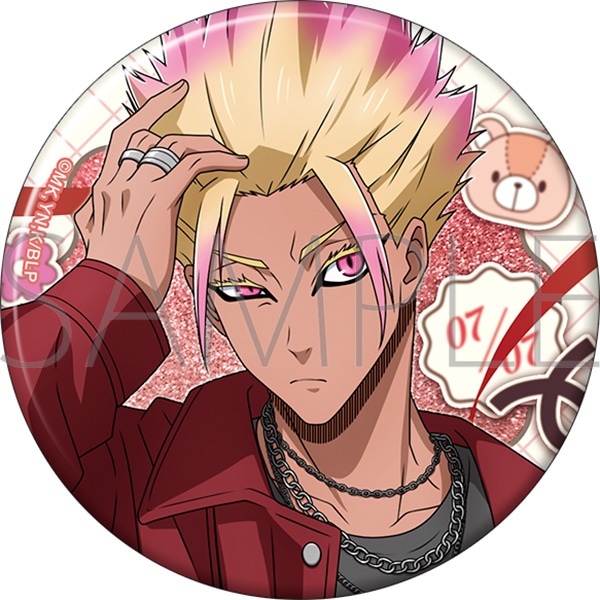 ブルーロック2期　ビッググリッター缶バッジ／士道 龍聖　バレンタイン