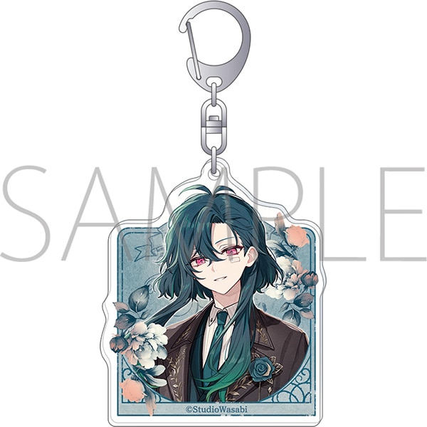 悪魔執事と黒い猫 アクリルキーホルダー/4th Anniversary バスティン