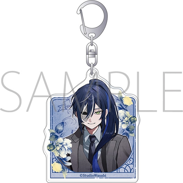 悪魔執事と黒い猫 アクリルキーホルダー/4th Anniversary ボスキ