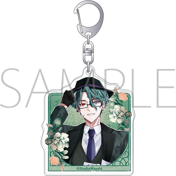悪魔執事と黒い猫 アクリルキーホルダー/4th Anniversary ナック