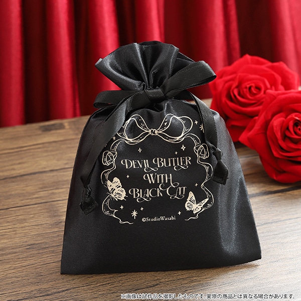悪魔執事と黒い猫 サテン巾着入りクッキー/4th Anniversary