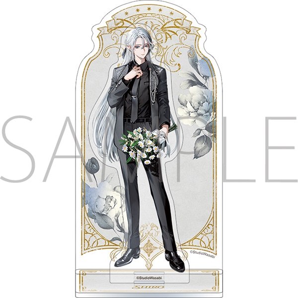 悪魔執事と黒い猫 アクリルスタンド/4th Anniversary シロ