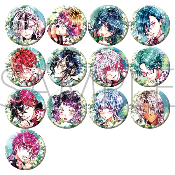 初売り】 悪魔執事と黒い猫 ロノ 58点 Butler's あくねこ 缶Badges 