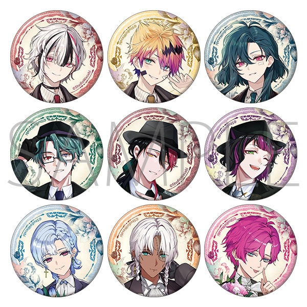 悪魔執事と黒い猫 グリッターキャラバッジコレクション/4th Anniversary A