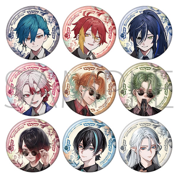 悪魔執事と黒い猫 グリッターキャラバッジコレクション/4th Anniversary B