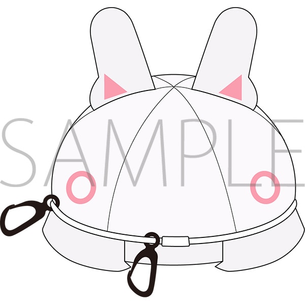 ブルーアーカイブ サキのヘルメット風ポーチチャーム