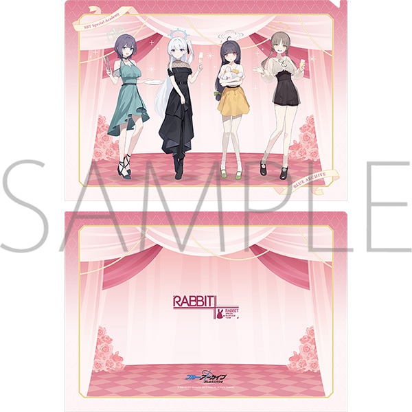 ブルーアーカイブ クリアファイルセット/RABBIT小隊・ヴァルキューレ警察学校