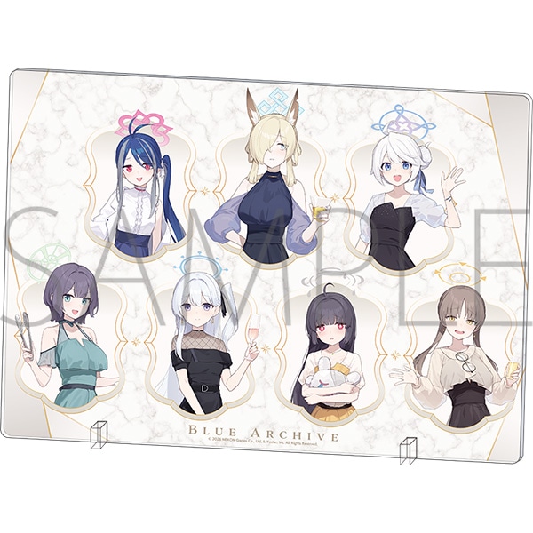 ブルーアーカイブ クリアアートパネル/RABBIT小隊・ヴァルキューレ警察学校