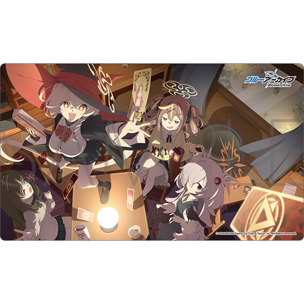 ブルーアーカイブ マルチプレイマット/我らオカルト研究会!