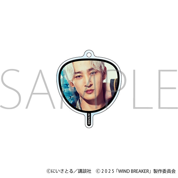 映画「WIND BREAKER/ウィンドブレイカー」 ミニうちわ風キーホルダー/梅宮 一