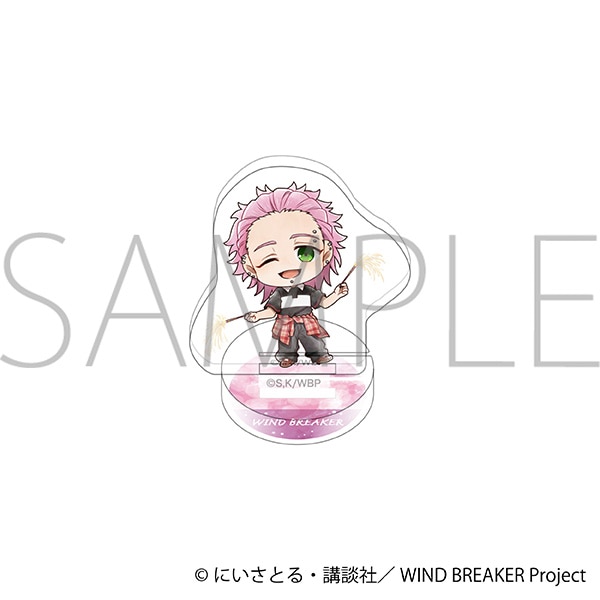 WIND BREAKER ちゅあスタ(ミニチュアアクリルスタンド)/桐生 三輝 花火