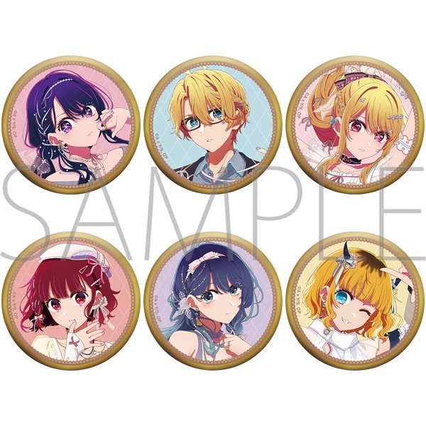 【推しの子】 箔押しキャラバッジコレクション/Balletcore style