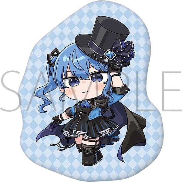 ダイカットクッション 星街すいせい hololive‐探偵と怪盗、美術館に仕掛けられた謎‐事後通販