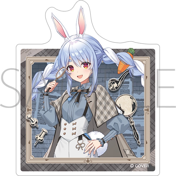 ステッカー 兎田ぺこら hololive‐探偵と怪盗、美術館に仕掛けられた謎‐事後通販