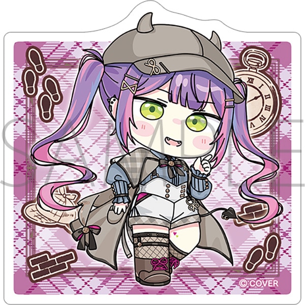 ステッカー ミニキャラver. 常闇トワ hololive‐探偵と怪盗、美術館に仕掛けられた謎‐事後通販