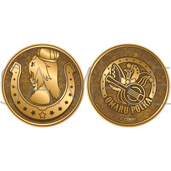 ホロライブ メダル/尾丸ポルカ【受注生産商品】