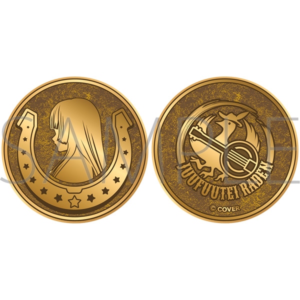 ホロライブ メダル/儒烏風亭らでん【受注生産商品】