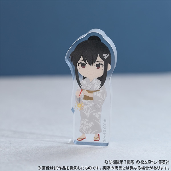 怪獣8号 ミニアクリルブロック／ちびキャラ浴衣Ver. 亜白 ミナ